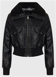 Funky Buddha Γυναικείο Biker Jacket Μαύρο από το Funky Buddha