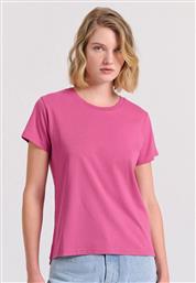 Funky Buddha Γυναικείο T-shirt Ροζ από το Funky Buddha