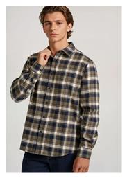 Funky Buddha Overshirt Φανελένιο Πουκάμισο