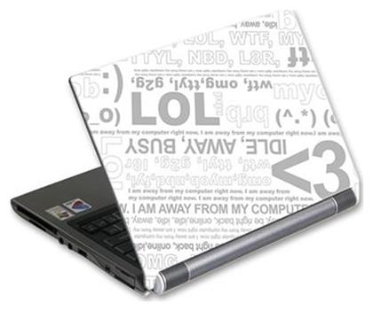 G-Cube ChatRoom αυτοκόλλητο για Laptop 17'' Ασημί