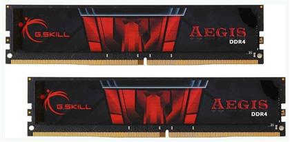 G.Skill Aegis 16GB DDR4 με 2 Modules (2x8GB)