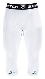 GamePatch Ανδρικό Αθλητικό Κολάν Compression Capri Λευκό