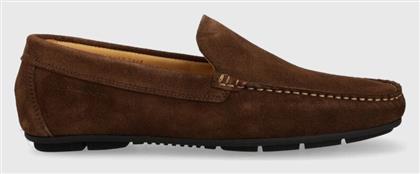 Gant Δερμάτινα Ανδρικά Loafers σε Καφέ Χρώμα