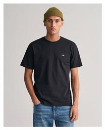 Gant T-shirt Μαύρο