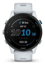 Garmin Forerunner 255 Music 46mm Αδιάβροχο Smartwatch με Παλμογράφο (Whitestone)