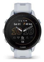 Garmin Forerunner 955 46mm Αδιάβροχο Smartwatch με Παλμογράφο (Whitestone)