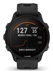 Garmin Forerunner 955 Solar 46mm Αδιάβροχο Smartwatch με Παλμογράφο (Μαύρο) από το e-shop