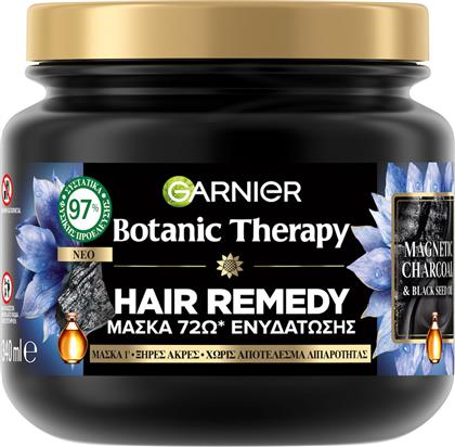 Garnier Botanic Therapy Magnetic Charcoal Μάσκα Μαλλιών για Ενδυνάμωση 340ml από το ΑΒ Βασιλόπουλος