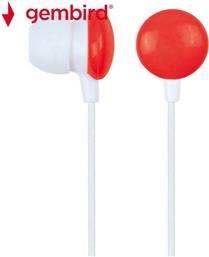 Gembird Ακουστικά Ψείρες In Ear Candy Κόκκινα
