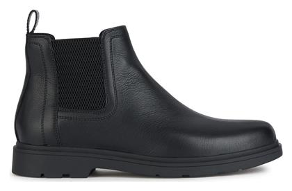 Geox Black Spherica Μαύρα Ανδρικά Chelsea Μποτάκια από το Mustshoes