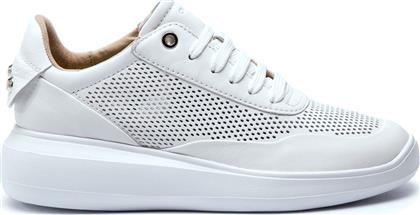 Geox D Rubidia A Γυναικεία Ανατομικά Sneakers Λευκά