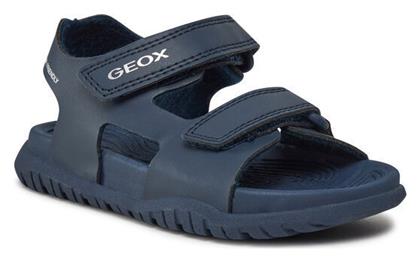 Geox Παιδικά Πέδιλα J Sandal Fusbetto Navy Μπλε από το Z-mall