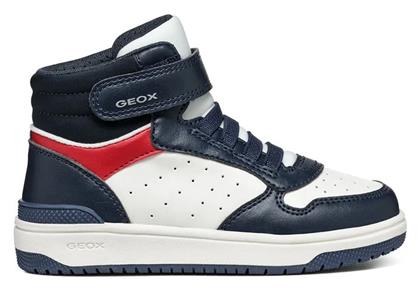 Geox Παιδικά Sneakers High Ανατομικά Πορτοκαλί από το Modivo