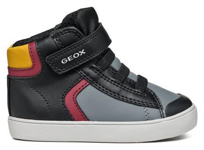 Geox Παιδικά Sneakers High B Gisli Μαύρα