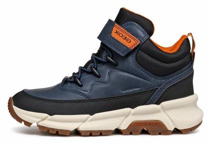 Geox Παιδικά Sneakers High J Flexyper Plus B Abx Ανατομικά Μπλε