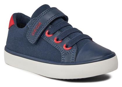 Geox Παιδικά Sneakers J Gisli Ανατομικά Navy Μπλε