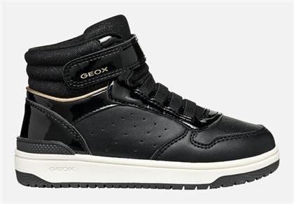 Geox Παιδικά Sneakers Μαύρα