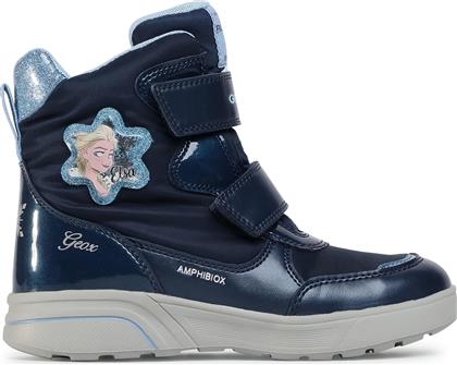 Geox Παιδικές Μπότες Χιονιού για Κορίτσι Navy Μπλε Sveggen Frozen από το Spartoo