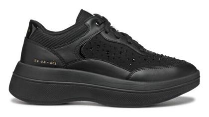 Geox Spherica Sneakers Μαύρα