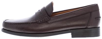 Geox U New Damon B Δερμάτινα Ανδρικά Loafers σε Καφέ Χρώμα από το Z-mall