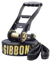 Gibbon Slacklines Ιμάντας Ισορροπίας Μαύρος