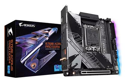 Gigabyte B760I Aorus Pro DDR4 rev. 1.0 Wi-Fi Motherboard Mini ITX με Intel 1700 Socket