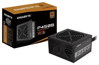 Gigabyte P450B 450W Μαύρο Τροφοδοτικό Υπολογιστή Full Wired 80 Plus Bronze