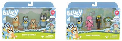 Giochi Preziosi Παιχνίδι Μινιατούρα Bluey για 3+ Ετών (Διάφορα Σχέδια) 4τμχ από το Plus4u