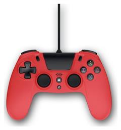 Gioteck VX4 Ενσύρματο Gamepad για PC / PS4 Κόκκινο από το Uniqueshop