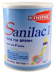 Γιώτης Γάλα σε Σκόνη Sanilac 1 0m+ 400gr