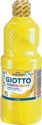 Giotto Τέμπερα School Paint 500ml Κίτρινο από το Moustakas Toys