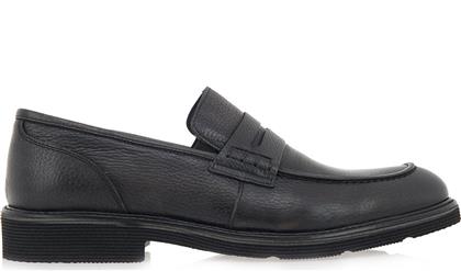GIOVANNI MORELLI LOAFERS P562A1412002 - ΜΑΥΡΟ ΔΕΡΜΑ 1114-1-BLACK FLOTER 286