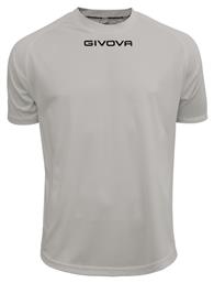 Givova One Αθλητικό Ανδρικό T-shirt Γκρι με Λογότυπο
