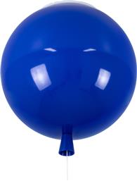 GloboStar Balloon Μονόφωτο Παιδικό Φωτιστικό Κρεμαστό από Πλαστικό με Υποδοχή E27 Μπλε 30x33cm από το Designdrops