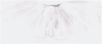 Go Dance 3-Layer Tutu Παιδική Φούστα Μπαλέτου 9993 WHITE