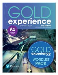 Gold Experience A1: Student's Book & Wordlist, 2nd Edition