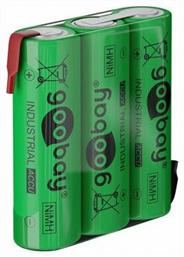 Goobay Επαναφορτιζόμενες Μπαταρίες AA Ni-MH 2100mAh 3.6V με Λαμάκι 3τμχ