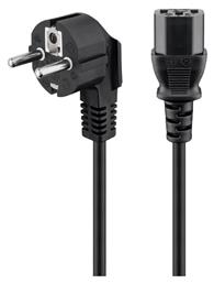 Goobay Schuko male - IEC C13 female Cable 3m Μαύρο (95142) από το Elektrostore24