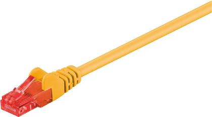 Goobay U/UTP Cat.6 Καλώδιο Δικτύου Ethernet 15m Κίτρινο