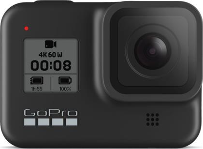 GoPro Hero8 Action Camera 4K Ultra HD με WiFi Μαύρη με Οθόνη 2'' από το Kotsovolos