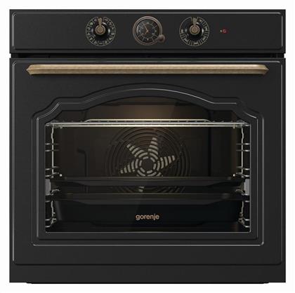 Gorenje BOS67372CLB Φούρνος άνω Πάγκου 77lt χωρίς Εστίες Π59.5εκ. Μαύρος