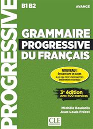 GRAMMAIRE PROGRESSIVE FRANCAIS AVANCE (+ APPLI - WEB) (+400 EXERCISES) 3RD ED