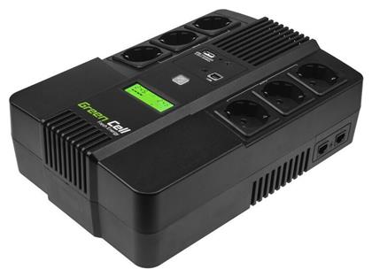 Green Cell Micropower Aio UPS Line-Interactive 600VA 360W με 6 Schuko Πρίζες από το Public