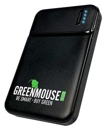 Green Mouse Power Bank 5000mAh Μαύρο