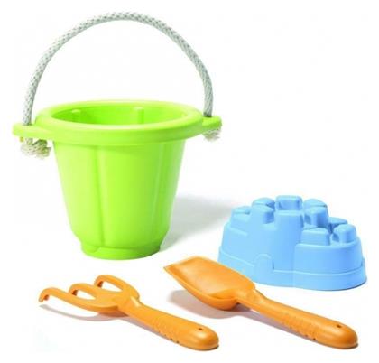 Green Toys Sand Play Σετ Κουβαδάκι Παραλίας με Αξεσουάρ σε Πράσινο Χρώμα από το e-shop