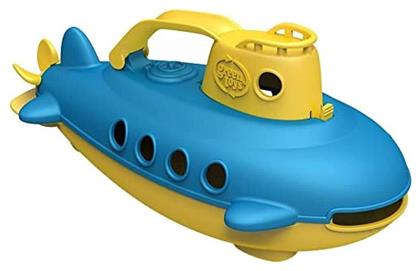 Green Toys Submarine Παιχνίδι Παραλίας Yellow Cabin σε Πράσινο Χρώμα