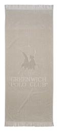 Greenwich Polo Club 3734 Πετσέτα Θαλάσσης Εκρού 170x70εκ. από το Aithrio