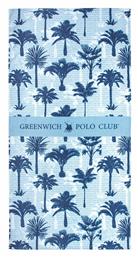 Greenwich Polo Club Πετσέτα Θαλάσσης Γαλάζια 170x80εκ.