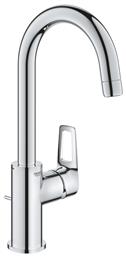 Grohe Bauloop Αναμεικτική Μπαταρία Νιπτήρα Ψηλή Ασημί