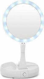 Grundig Καθρέπτης Μακιγιάζ Επιτραπέζιος με Φως 16x29cm Λευκός